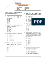 Latihan Matematika SNMPTN 2012 Kode546