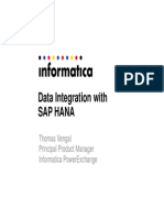 Informatica Hana Integration