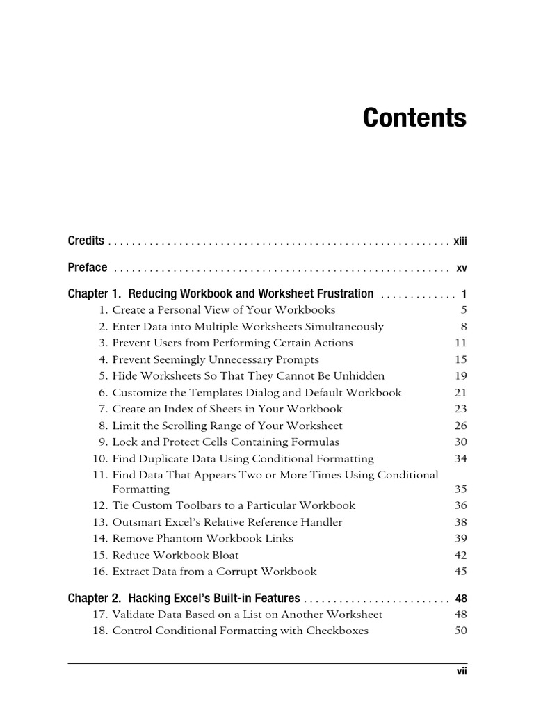 Excel Workbook Optimization Tips | PDF