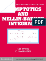 (Encyclopedia of Mathematics and Its Applications 85) R. B. Paris, D. Kaminski-Asymptotics and Mellin-Barnes Integrals-Cambridge University Pre