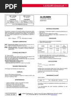 Linear Chemicals Albumin