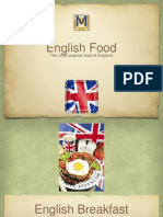 English Food: The Most Popular Food of England