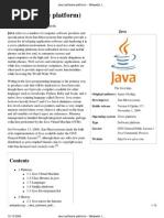 Download java software platform - wikipedia the free encyclopedia by Manit SN24860979 doc pdf