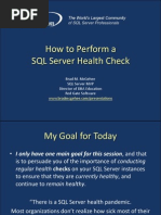 How To Perform A SQL Server Health Check SQLConnections