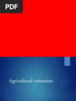 Agricultural Extension