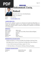 TariqRaheel Resume 2010