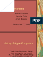 Apple vs Microsoft History