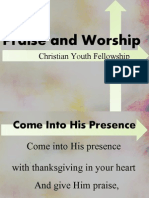 Praise and Worship: Christian Youth Fellowship