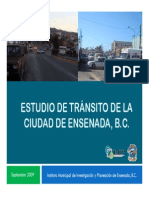 Estudio de Transito de Ensenada (Transporte Publico)