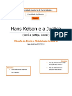 A Teoria Pura do Direito de Hans Kelsen e a noção de Justiça
