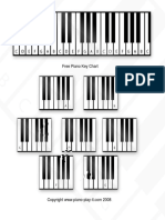 Piano Key Chart