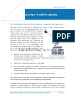For DTH Forum India: Chapter 4 - Leasing of Satellite Capacity