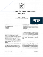 Interinsic and Extrinsic Motivation in Sport
