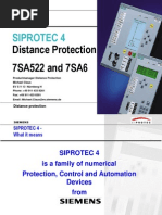 Siprotec 4: Distance Protection 7SA522 and 7SA6