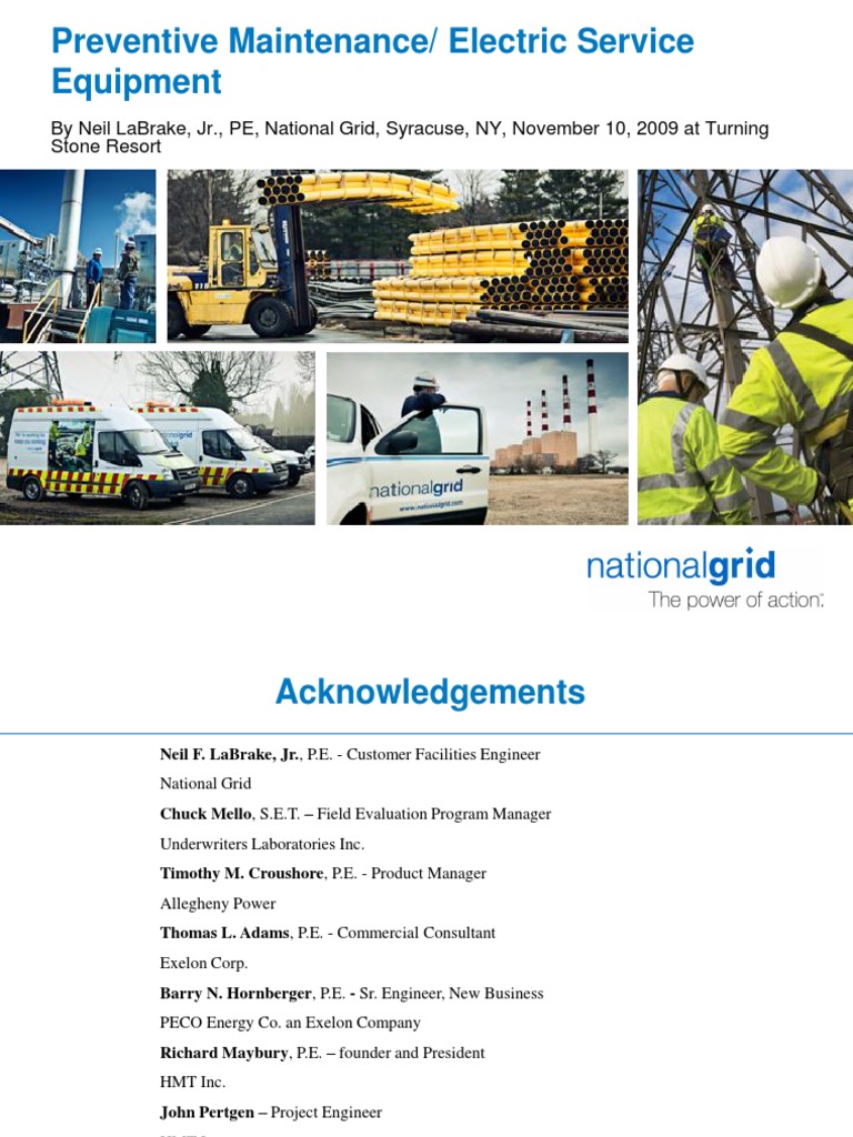 Electrical Equipment Maintenance Guide | PDF | Switch | Transformer