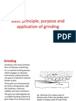 Basic of Grinding