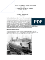 Visual history of balao and gato class submarines