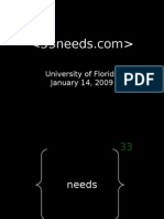 University of Florida January 14, 2009