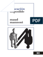 Maud Mannoni - La Educación Imposible (Siglo XXI Editores)