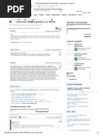 Recover RAW Partition to NTFS [Solved] - Configuration - Windows 7