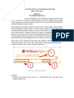 Memanfaatkan Wolfram Alpha Freemarfuah - Rina