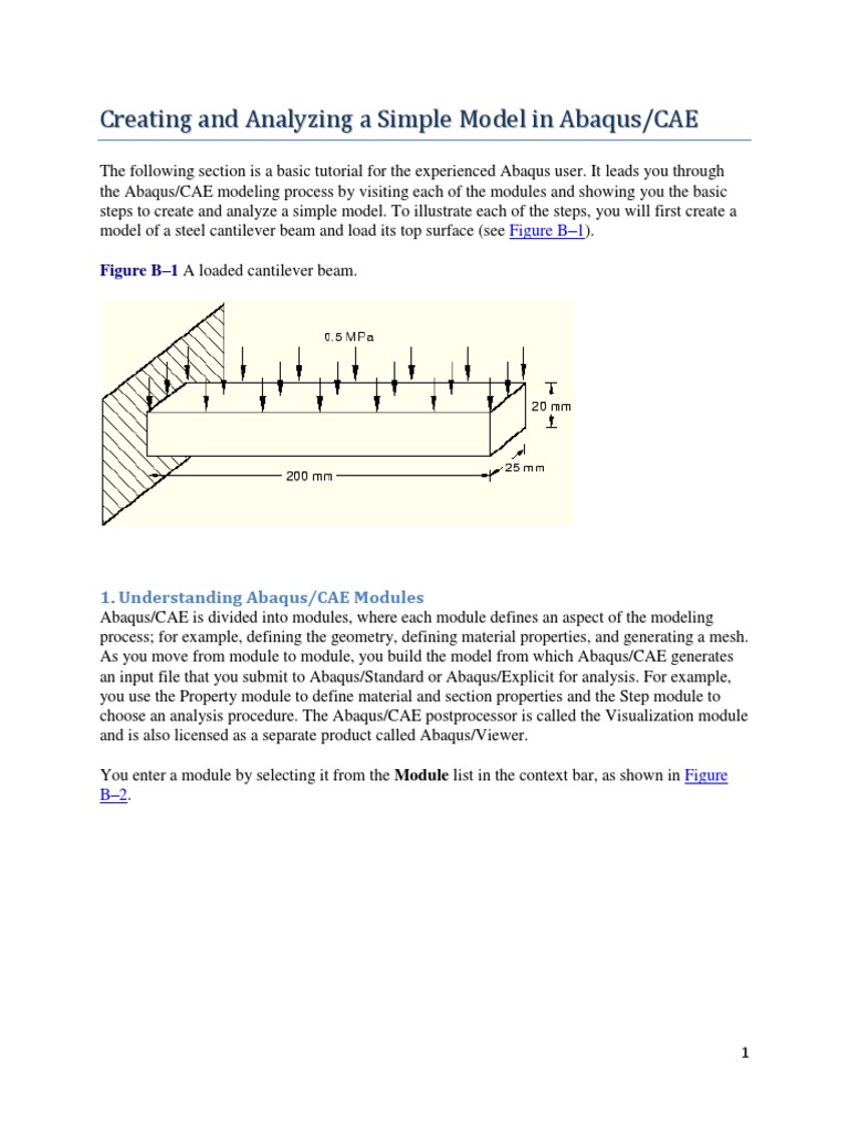 Abaqus CAE Tutorial | PDF | Young's Modulus | Dialog Box