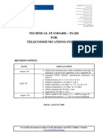 Ts201 Technical Standard For Telecommunications Systems