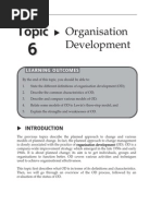 Topic 6 Organisation Development