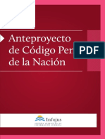 Anteproyecto Codigo Penal