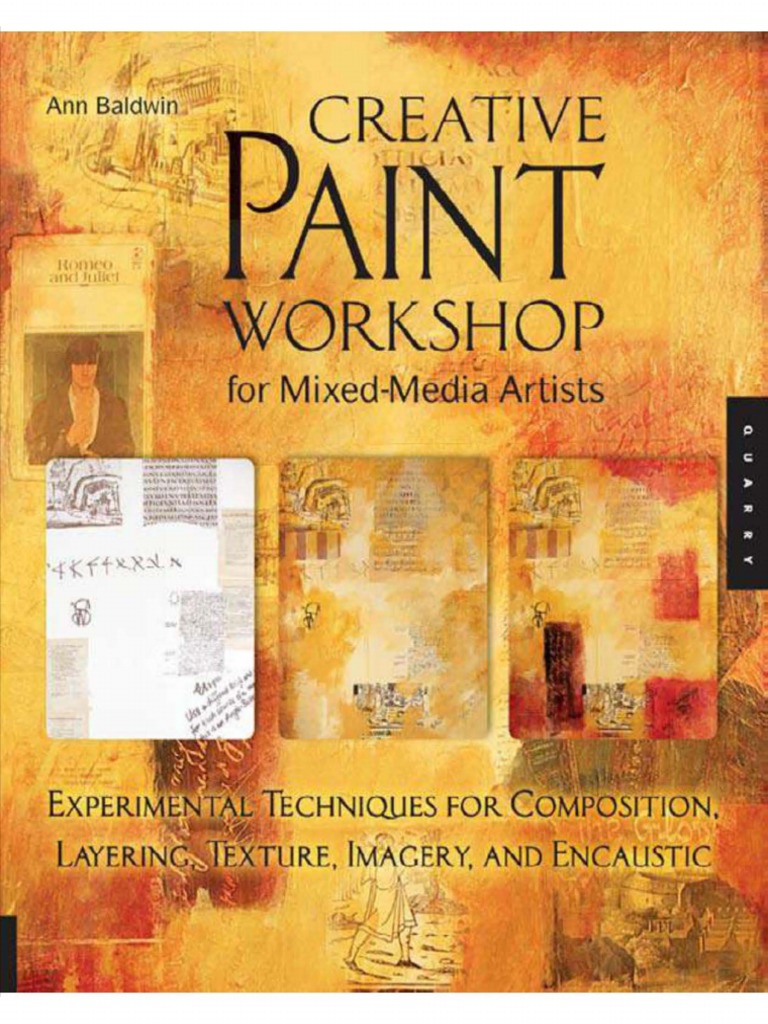 Creative Paint For MixedMedia Artists OCR PDF Acrylic