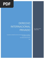 Derecho Internacional Privado