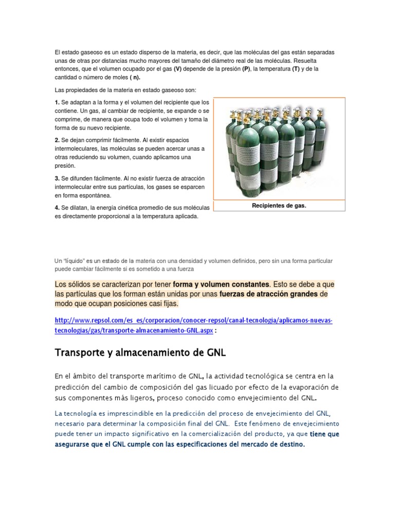 Transporte y Almacenamiento de Gases | PDF | Gas natural licuado | Gases