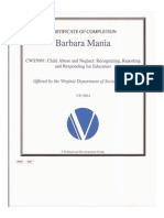 mania barbara  certif