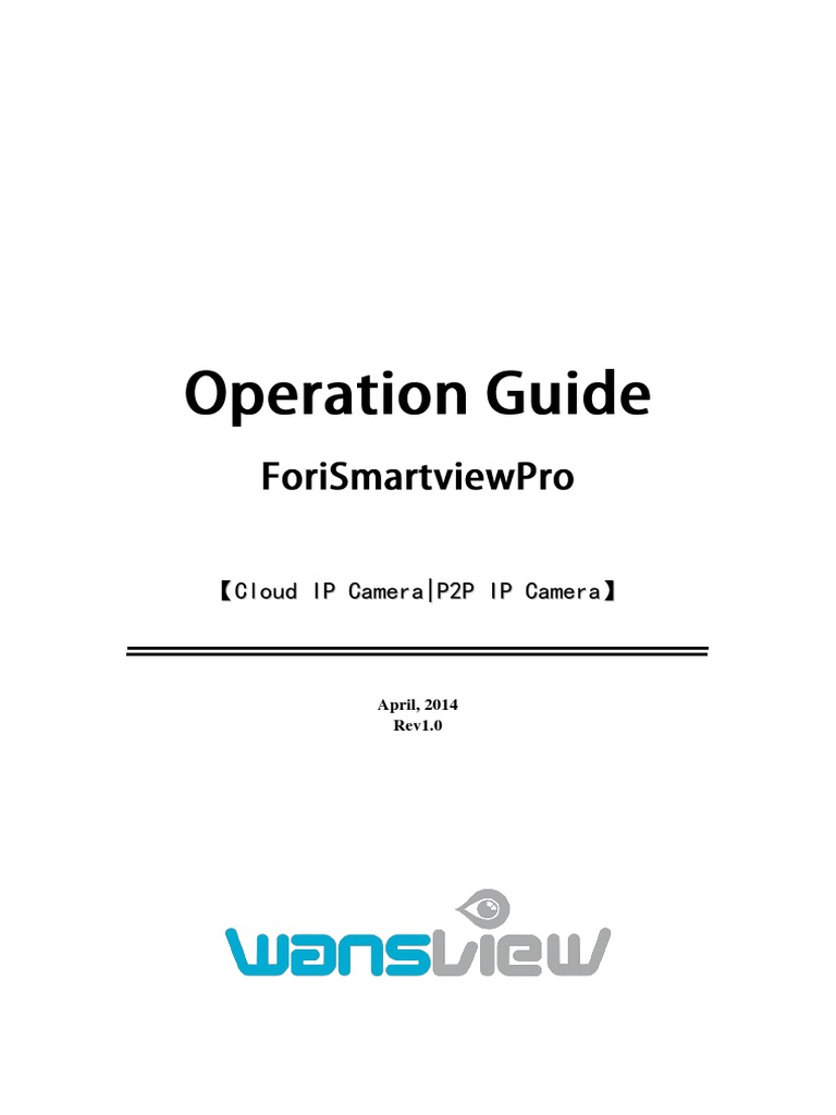 iSmartViewPro Camera Setup Guide | PDF | Icon (Computing) | Video