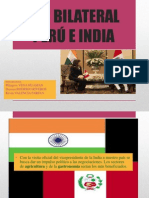 TLC Bilateral Perú e India