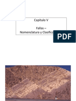 Cap V Fallas - Nomenclatura & Clasificaciones