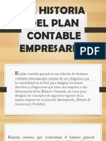 La Historia Del Plan Contable Empresarial