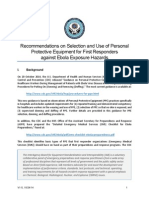 IAB Ebola PPE Recommendations - 10 24 14