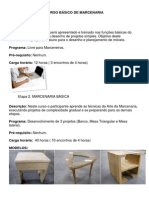 Curso Básico de Marcenaria