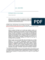 9. TEXTOS II Osorio (2002) Enfoques Sobre La Tecnología