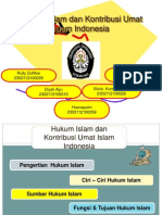 Hukum Islam Dan Kontribusi Umat Islam Indonesia