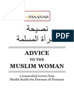 Advice to the Muslim Woman