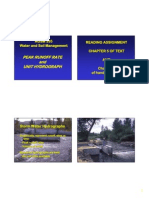 Peak Runoff Rate and Unit Hydrograph