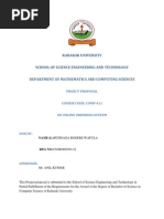 Download Online Ordering System Project Proposal by feezy1 SN248671180 doc pdf