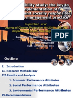 Project Feasibility Study: The Key To Successful Implementation of Sustainable and Socially Responsible Construction Management Practice