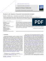 Journal of Cleaner Production: Jose Fina L. Murillo-Luna, Concepción Garcés-Ayerbe, Pilar Rivera-Torres