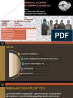 Curva de Gauss Aplicada en Tecnologia Del Concreto, Criterios RNE