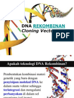 Pengantar Bioteknologi-6 DNA Rekombinan