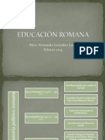 Educación Romana