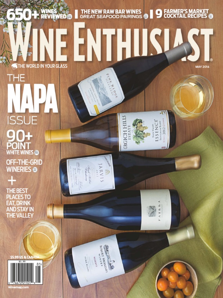 Wine Enthusiast - May 2014 | PDF | Wine | Alcoholic Drinks